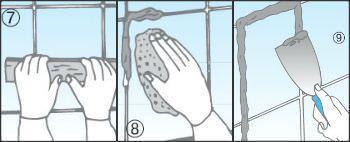 Eliminare gli eccessi di colla